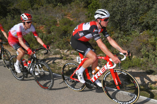 LOULE, PORTUGAL - FEBRUARY 24: Mads Pedersen of Denmark and Trek-Segafredo / during the 45th Volta ao Algarve, Stage 5 a 173,5km stage from Faro to Alto Do Malh√£o 518m - Loul√© / VA / @VAlgarve2019 / on February 24, 2019 in Loul√©, Portugal. (Photo by Tim de Waele/Getty Images)