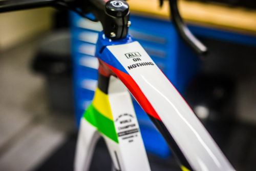 http://www.stickybottle.com/latest-news/mads-pedersen-world-champion-bike/